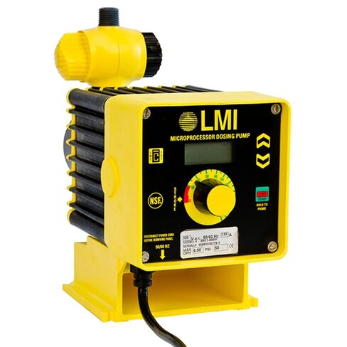 مضخة قياس LMI موديل B121-495SI. 2.5 جيجا في الساعة / 100 رطل لكل بوصة مربعة كحد أقصى. أنابيب 4FV 3/8 بوصة. رأس وتركيبات PP in Saudi Arabia