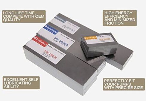 دوارات الكربون 526627 | 525421 | 523885 لمضخة فراغ Rietschle KTA140، DTA140 (عبوة من 6 قطع) in Kuwait