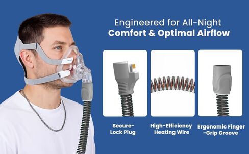 AirSense 11 Heated CPAP Tubing (Hose) ClimateLineAir Compatible – AirCurve 11 + 20 Filters in Saudi Arabia