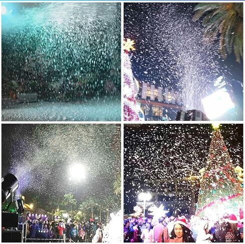 Commercial Stage Snow Machine, Party Snow Machine with Remote Control, Outdoor and Indoor, for Weddings, Wedding Scene, Party, Photography in Kuwait