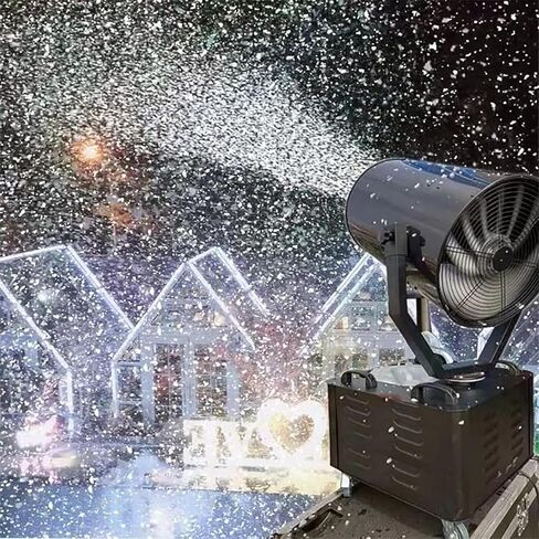 Commercial Stage Snow Machine, Party Snow Machine with Remote Control, Outdoor and Indoor, for Weddings, Wedding Scene, Party, Photography in Kuwait