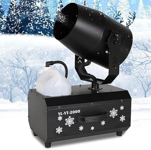 Professional Snow Machine, 180° Adjustable Snow Maker, with Remote Control, Suitable for Birthday Parties, Friends/Family Gatherings in Kuwait