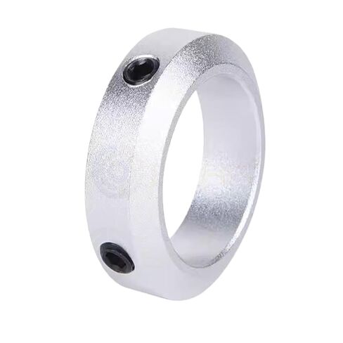 Double Split Clamp Shaft Collar, Aluminum Alloy Anodized Stop Collar Set with Screws Multiple Sizes for Industrial Use(2006-12-06 00:00:00) in Kuwait