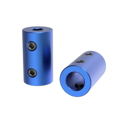 1 قطعة وصلات سبائك الألومنيوم تتحمل الأزرق مقرنة عمود مرن طابعات ثلاثية الأبعاد محرك متدرج جزء (6 مللي متر إلى 7 مللي متر) in Kuwait