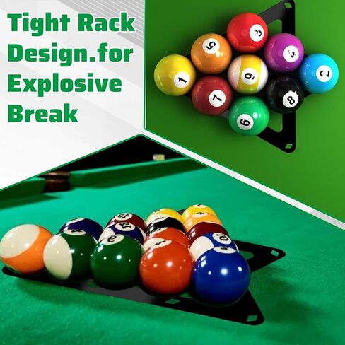 4 قطعة رف الكرة السحرية 9-Ball & 10-Ball الكرة البلياردو مثلث رف ورقة كرات البلياردو حامل مثلث جديلة ملحقاتها in Saudi Arabia