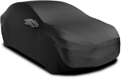 Superstretch Custom Indoor Car Cover, Compatible with Tesla Model 3 – Soft Satin, Breathable & Dust Protection, Snug Fit by Holda in Saudi Arabia