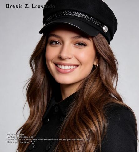 Bonnie Z. Leonardo Women Fashion Sweet Cool Fiddler Caps Newsboy Caps Visor Caps in Kuwait