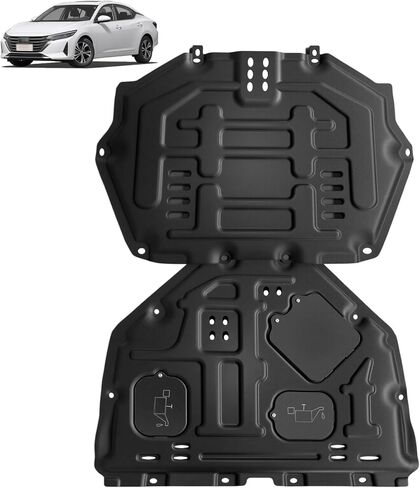 Front Engine Splash Shield Fit for Nissan Sentra 2020-2024 Engine Engine Case Guards Suitable for Nissan Sentra Front Engine Guard Including Screw Hardware in Saudi Arabia