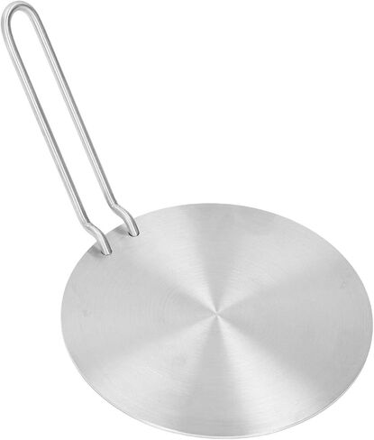 Zerodis Heat Diffuser Induction Hob Pot, Stainless Steel Adapter Plate for Electric Stoves, Safe Handle for Ceramic and Iron Pots in Kuwait