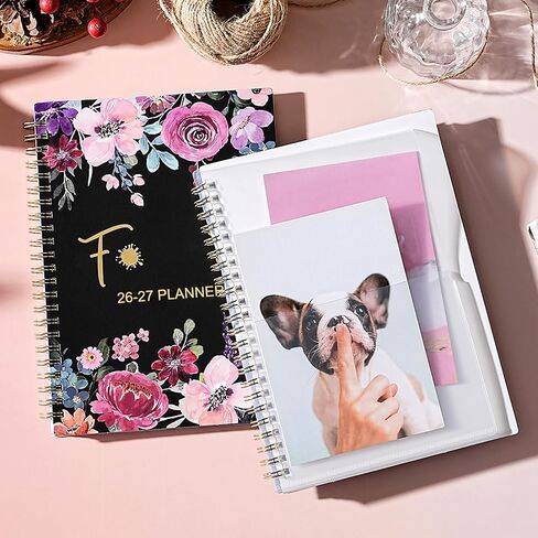 Teacher Planner 2025-2026 - Academic Planner 2025-2026, Teacher Lesson Planner from Jul. 2025 to Jun. 2026, 11" x 8.5", Weekly & Monthly Lesson Plan Book for Teachers - Floral in Kuwait