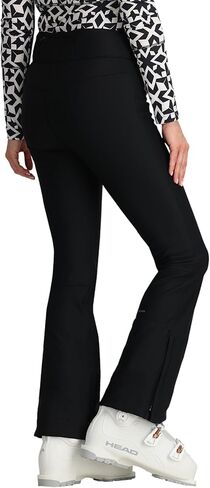 Obermeyer Womens Bond Shell Ski Pants, Waterproof Breathable, 4-Way Stretch Softshell for Snow and Skiing, Black, Size 8 in Saudi Arabia