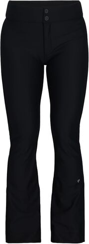 Obermeyer Womens Bond Shell Ski Pants, Waterproof Breathable, 4-Way Stretch Softshell for Snow and Skiing, Black, Size 8 in Saudi Arabia