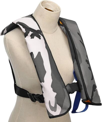 Automatic Inflatable Water Vest for Adults – Lightweight Adjustable Design for Recreational Water Activities in Kuwait