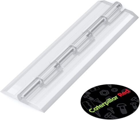 5 x Acrylic Hinge 150mm CLEAR, Continuous Acrylic Piano Hinges, (5 29/32 in) in Saudi Arabia
