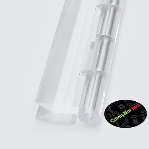 5 x Acrylic Hinge 150mm CLEAR, Continuous Acrylic Piano Hinges, (5 29/32 in) in Saudi Arabia