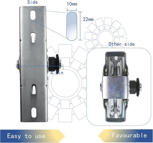 رافعة سلسلة بعمود رافعة لباب المرآب من LAJIAOZ - رافعة ذات محرك مخفض بنسبة 3:1 للأبواب القابلة للطي وفتاحات أبواب المرآب بعمود الرافعة in Kuwait