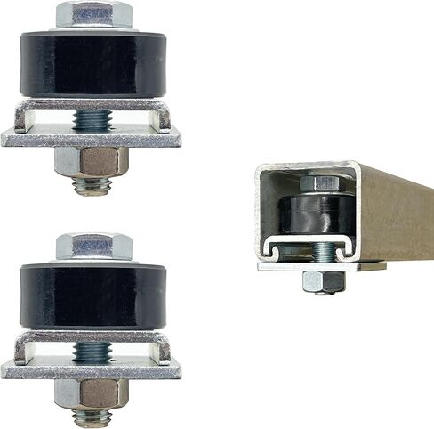 Hi Flame Beam Trolley Roller Wheels Limit Trolley Assembly Positioning for Unistrut Strut Channel with 1-5/8" Wide and All 1-5/8" or Taller Strut Channel (Pack of 2) in Kuwait