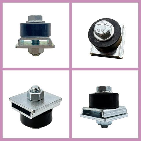 Hi Flame Beam Trolley Roller Wheels Limit Trolley Assembly Positioning for Unistrut Strut Channel with 1-5/8" Wide and All 1-5/8" or Taller Strut Channel (Pack of 2) in Kuwait