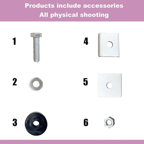 Hi Flame Beam Trolley Roller Wheels Limit Trolley Assembly Positioning for Unistrut Strut Channel with 1-5/8" Wide and All 1-5/8" or Taller Strut Channel (Pack of 2) in Kuwait