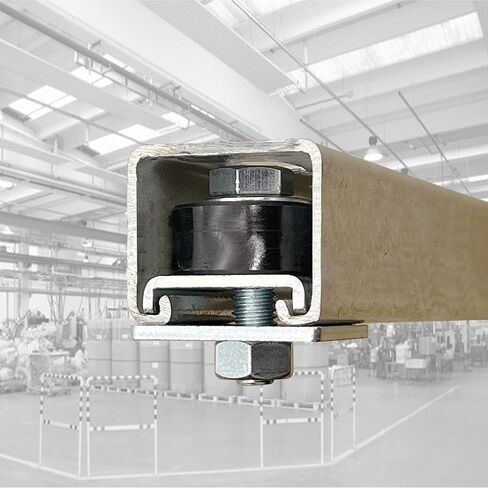 Hi Flame Beam Trolley Roller Wheels Limit Trolley Assembly Positioning for Unistrut Strut Channel with 1-5/8" Wide and All 1-5/8" or Taller Strut Channel (Pack of 2) in Kuwait