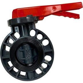 صمام الفراشة ERA 3" جدول 80 PVC - صمام إغلاق للتحكم في التدفق ربع دورة للخدمة الشاقة للري والترشيح والسباكة in Kuwait