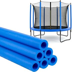 U0U 35.4 Inch Trampoline Pole Covers,Blue Trampoline Pole Foam Covers Replacement,1.26 Inch Diameter Foam Sleeves for Kids Trampoline Accessories Safety Protection in Kuwait