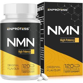 Sublingual NMN 500mg, Max Absorbency & Fast-Acting NMN Supplement（120-Day Supply）, 99% Pure NMN (Nicotinamide Mononucleotide) for NAD, Cell, Immune, Energy, Muscle, Anti-Aging, Longevity, 120 Lozenges in Saudi Arabia