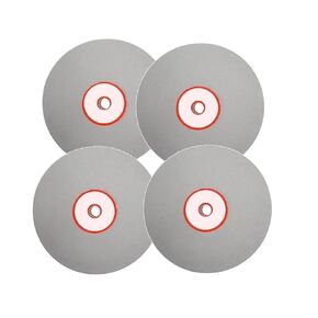 ACE850 4pcs/Set 100mm Polishing Grinding Disc 600 800 1200 3000 Grit Diamond Coated Flat Lap Wheel Lapidary ACE850 in Kuwait