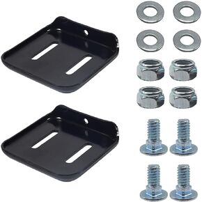 2-Pack 309016E701MA Height Adjuster Skid Shoes Compatible with Hardware Bri-GGS & Stra-tton Craftsman Murray Sears Snowblower 309016E701MA 309016E701 309016E717 Models in Kuwait