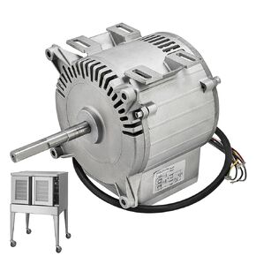 Upgraded 32244 Oven Blower Motor Compatible with Mark V ZEPHIRE BDO-100-E SHO-100 DFG-100 DFG-200 RE-42 RE-44 EF 1/2 HP 2 Speed 1710/1120 RPM 208-240V 1P in Kuwait