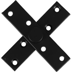 Stainless Metal Full Rotation Pivot Door Hinge Large Matte Black Hidden Concealed Swivel Hinge for Wood Doors Suitable for Narrow in Kuwait