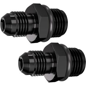 6AN Flare to AN10 ORB Male O-Ring Fitting Adapter (2PCS) in Kuwait