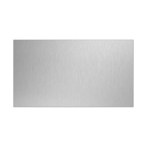 1mm Stainless Steel Sheet 6x6 Inch, 430 Magnetic Stainless Steel Plate, 18 Gauge Metal Sheet for Wall, DIY, Crafts, Jewelry, Electrical Repair (2 Pack) in Kuwait