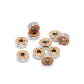 10 قطع ABEC-7 محامل كروية سيراميك هجينة من الفولاذ المقاوم للصدأ (SMR85 RS CB) in Kuwait