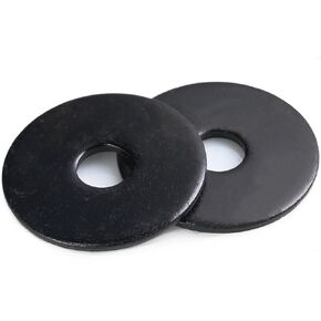 Black Fender Washers, 1/4 x 1-1/4 Inch, 18-8 Stainless Steel 304, 40-Pack for Screws and Bolts in Saudi Arabia
