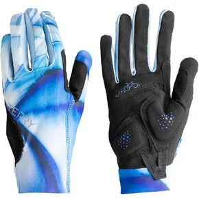 Terry Cycling Gloves, Soleil Full Finger Padded Bike Gloves for Women UPF Sun Protection Memory Foam Padded Gloves Mountain in Saudi Arabia