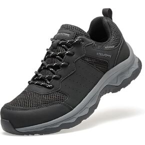 ANJOUFEMME Women's Waterproof Hiking Shoes Non Slip Sneakers Lightweight Tennis Shoes for Work Walking Running Trekking Trail Shoes in Kuwait