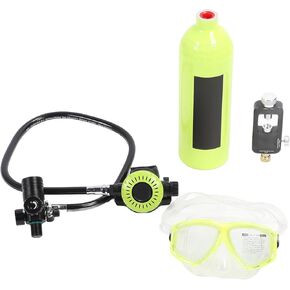 S400 Plus Mini Scuba Tank Diving Tank with 1L Oxygen Cylinder Diving Equipment for Underwater Exploration in Kuwait