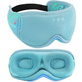 قناع نوم بلوتوث ثلاثي الأبعاد من BambooCotton، سماعات رأس LC-dolida 2025 الجديدة للنوم، راحة لاسلكية، رفاهية مستدامة لنوم أفضل in Kuwait