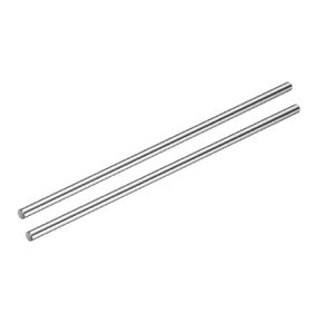 uxcell 2pcs Linear Motion Rod Shaft Guide 4mm x 150mm (0.157" x 5.91") Case Hardened Steel Chrome Plated, Metric Linear Rail Rod for 3D Printer, CNC Machine in Kuwait