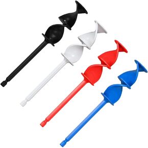 خلاط إيبوكسي REDYY، 4 قطع من مجاذيف خلاط الراتنج، مجاذيف خلاط طلاء إيبوكسي قابلة لإعادة الاستخدام، ملحق حفر خلاط متعدد الأغراض لطلاء الراتنج in Kuwait