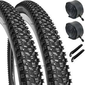 26x1.95 Mountain Bike Tire: Puncture-Resistant and Wear-Resistant 26 Inch Bike Tires - Folding MTB Bike Tire Fit for Mountain Road and Street in Kuwait