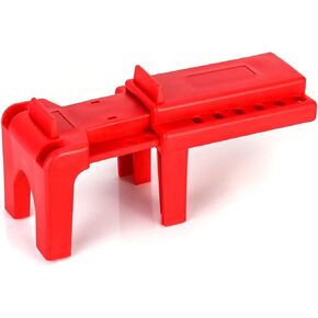 QWORK Ball Valve Lockout, 1/2" - 2-1/2" Diameter, Red in Kuwait