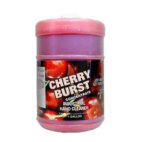 Zenex Cherry Burst Hand Soap with Pumice and Emollients - Industrial Hand Cleaner | Cherry Scent | Remove Stubborn Grease, Grime, Oil, Paint, & More | Moisturizes Skin | 3.55 L (1-Pack) in Kuwait