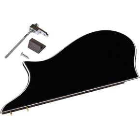 Golden Gate M-401A F-Model Mandolin Pickguard Assembly - Black/White/Black in Kuwait