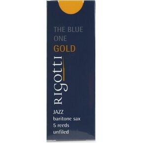 Rigotti RG5.JSB Gold Jazz Baritone Saxophone Reeds - 2.5 Light (5-pack) in Kuwait