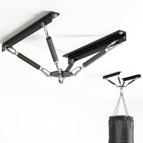 AIWFL Heavy Bag Hanger with Noise and Vibration Dampening Design, Heavy Duty Punching Bag Hanger Ceiling Mount or Open Floor Joist Mount for Heavy Punching Bags up to 140 LBS in Kuwait