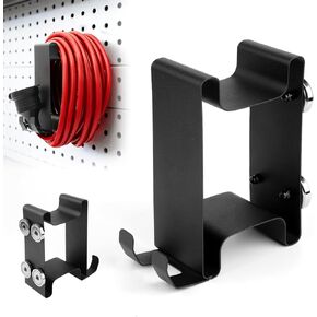 All Metal Magnetic Extension Cord Holder Organizer-Holds up to 32 ft Cord, Coinicxcel Heavy-Duty Extension Cable Hanger with 4 Strong Magnets & Integrated Hooks for Garage Organization and Storage in Saudi Arabia