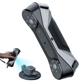 Creality 3D Scanner CR-Scan Raptor, Upgraded Handled 3D Scanner with Blue Laser Lines&NIR 60FPS 3D Scanning, 0.02mm Accuracy Anti-Shake Tracking 24-Bit Full-Color for iOS Mac Windows Android in Kuwait