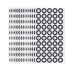 أهداف تحديد المواقع مقاس 6 مم مع محيط أسود للماسح الضوئي ثلاثي الأبعاد، وعلامات المسح الضوئي ثلاثي الأبعاد، والنقاط، وعلامات النقطة المرجعية للملصقات، وعلامات الانعكاس، للمسح الضوئي ثلاثي الأبعاد والتتبع البصري (750) in Kuwait